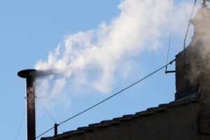 The Vatican has apologized following an accidental release of white smoke
